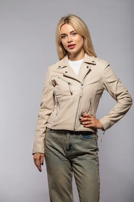 Dámský kožený křivák