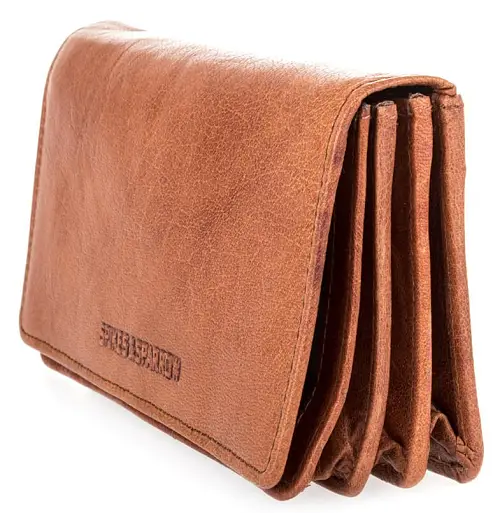 Černá kožená peněženka SPIKES & SPARROW