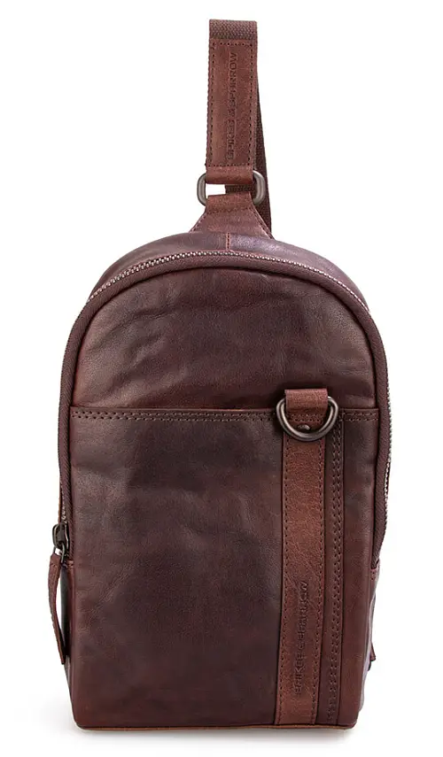 Kožený batoh s jedním popruhem 6955001