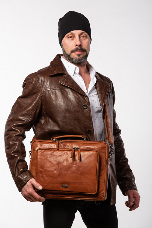 Brandy kožená taška/batoh SPIKES & SPARROW