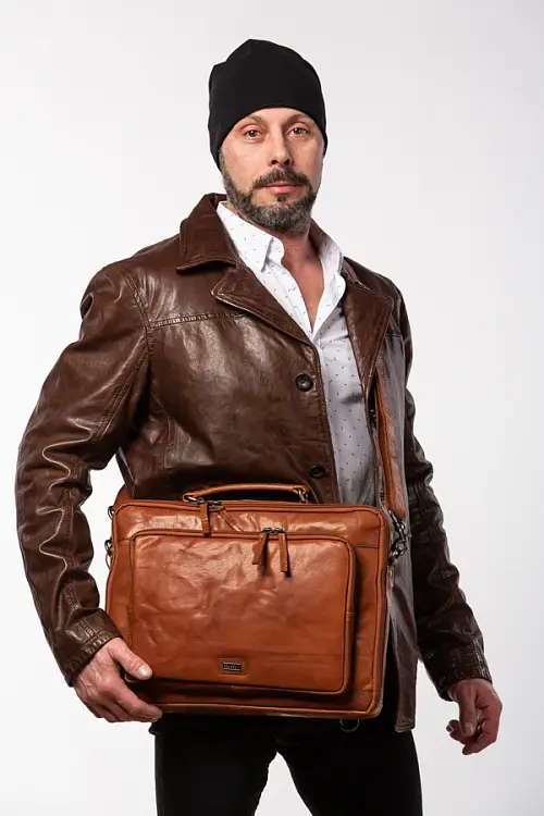 Brandy kožená taška/batoh SPIKES & SPARROW