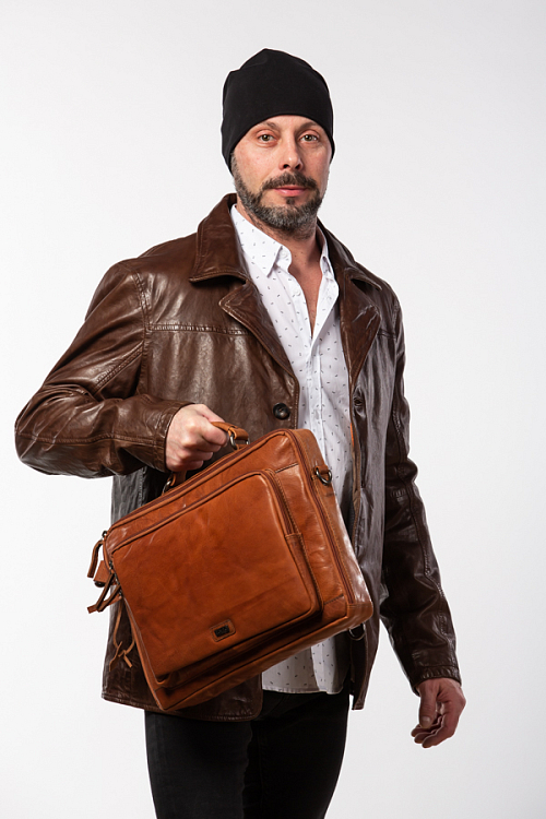 Brandy kožená taška/batoh SPIKES & SPARROW