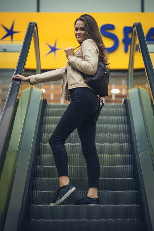 Hnědý kožený batoh SPIKES & SPARROW