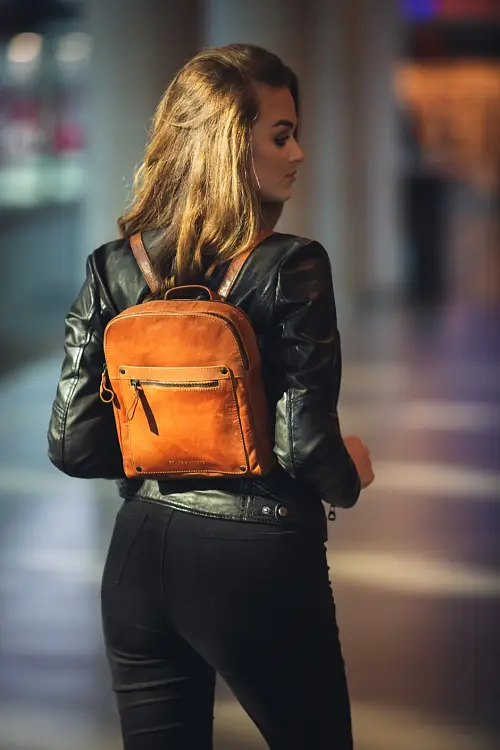 Brandy kožený batoh SPIKES & SPARROW