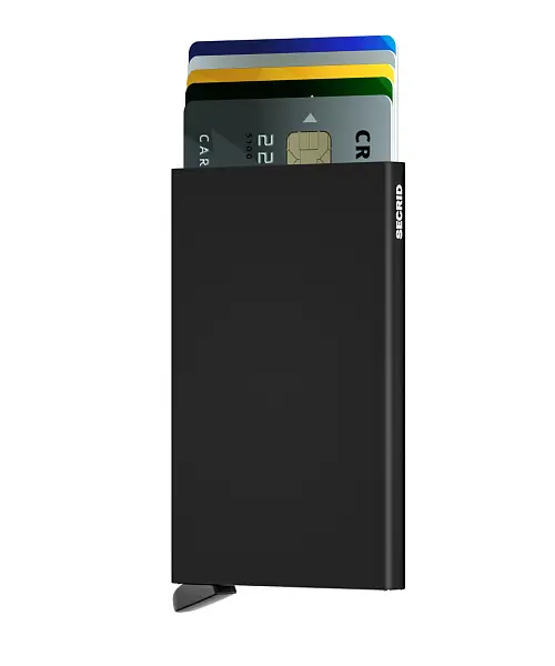 Černé pouzdro na karty SECRID Cardprotector Black