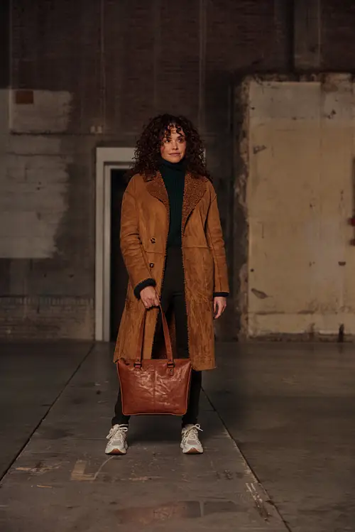 Brandy velká kožená kabelka SPIKES & SPARROW