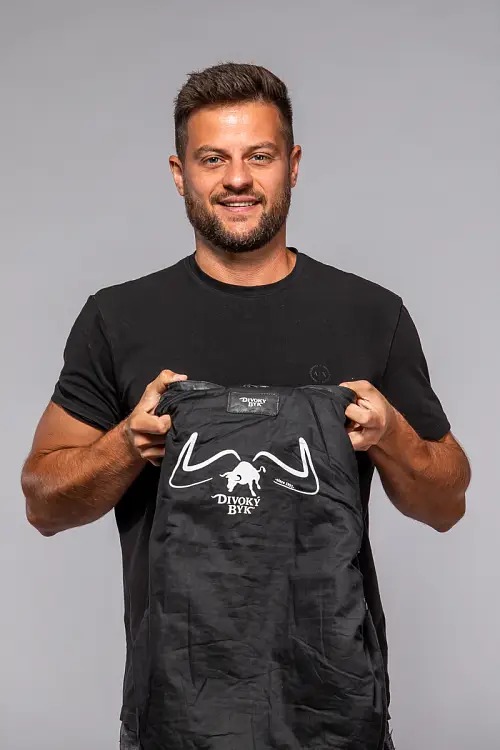 Pánská hnědá kožená pilotka GMChuck DB Brown