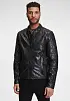 Kožená panská černá bunda
