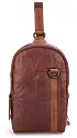 Kožený batoh s jedním popruhem 69550B47