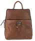 Hnědý kožený batoh SPIKES & SPARROW