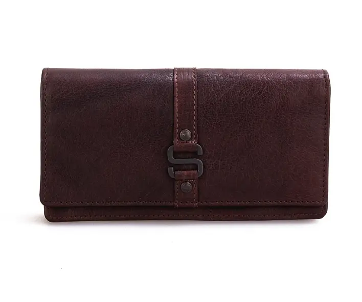 Hnědá kožená peněženka SPIKES & SPARROW