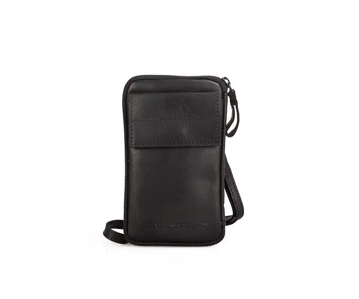 černé kožené crossbody 9217900