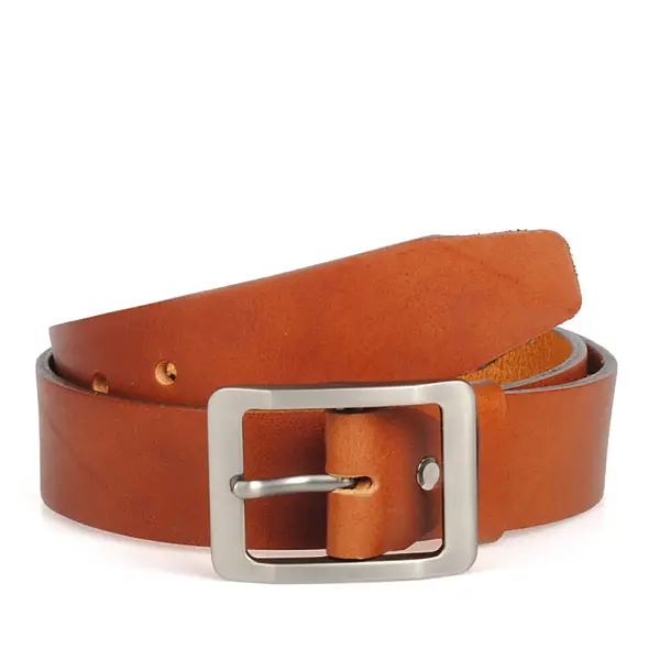 hnědý dámský koženy opasek