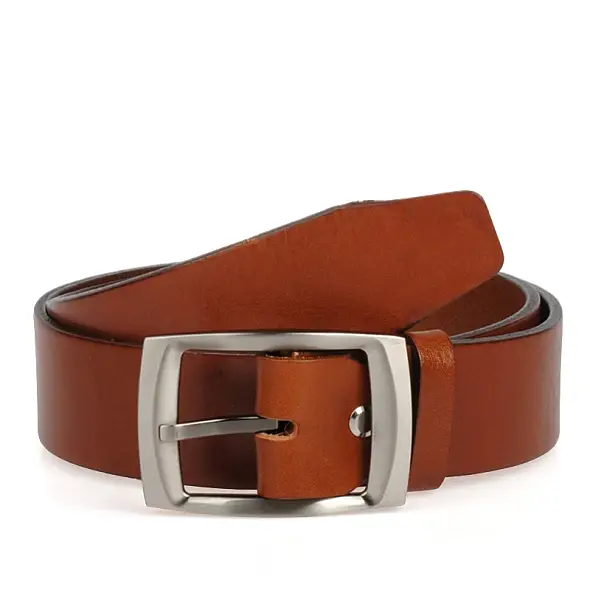 hnědý dámský koženy opasek