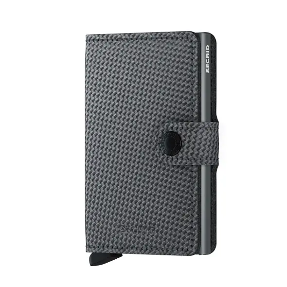 Šedá peněženka SECRID Miniwallet Carbon Cool Grey