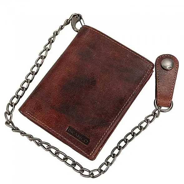 pánská kožená motorkářská peněženka 34013-hp