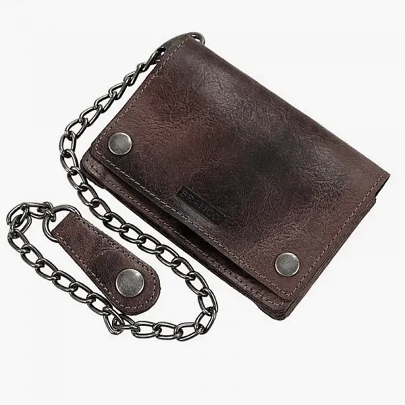 pánská kožená motorkářská peněženka 34408-hp