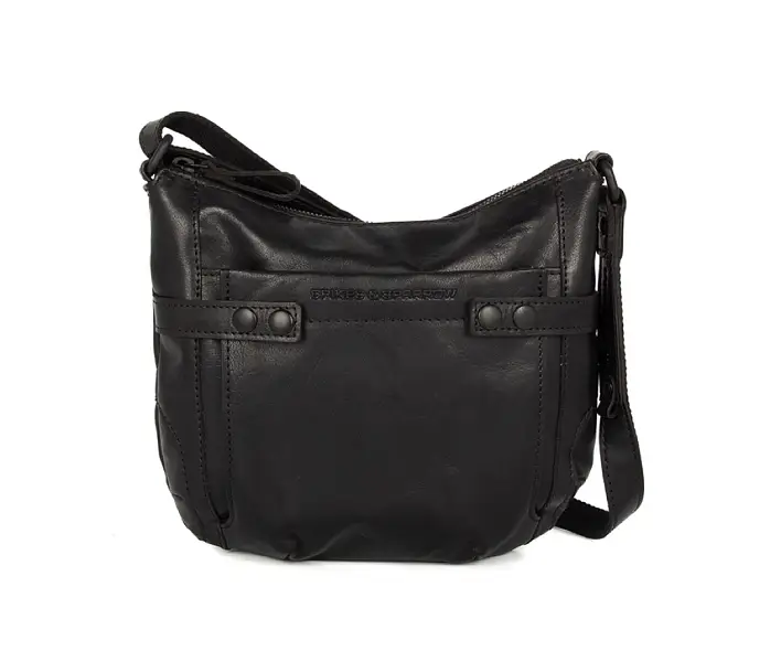 Černé kožená kabelka SPIKES & SPARROW 30111400