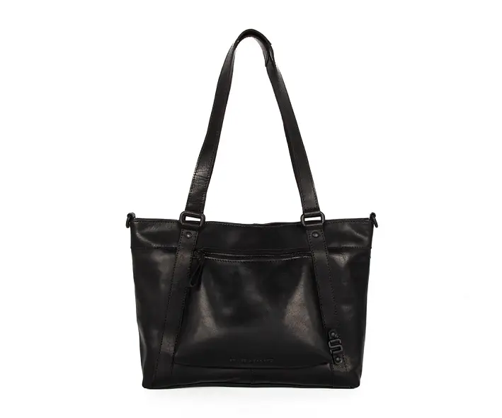 černá kožená kabelka 30116100