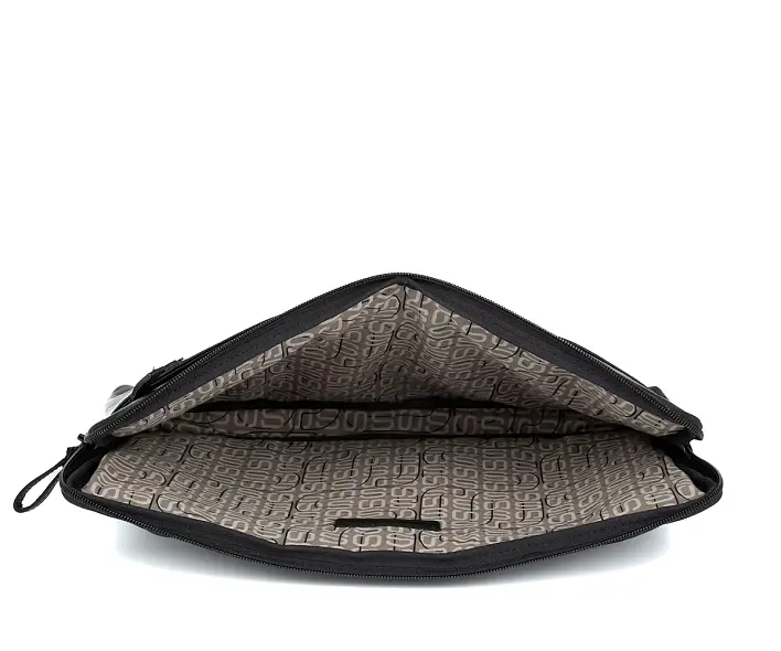 Černá kožená taška na laptop SPIKES & SPARROW