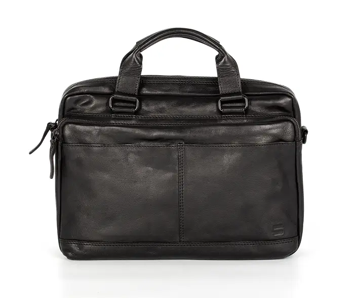 černá kožená taška SPIKES & SPARROW