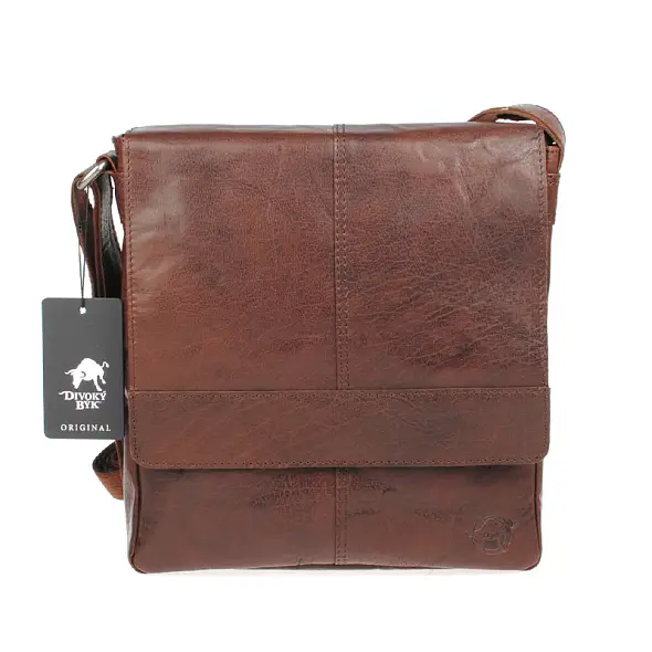 hnede kozene crossbody