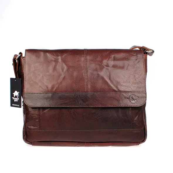 Hneda kozena panska taska na notebook