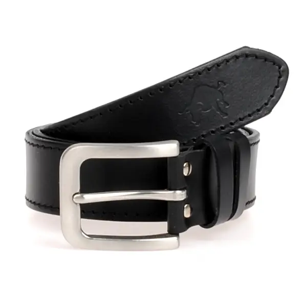 černy koženy opasek