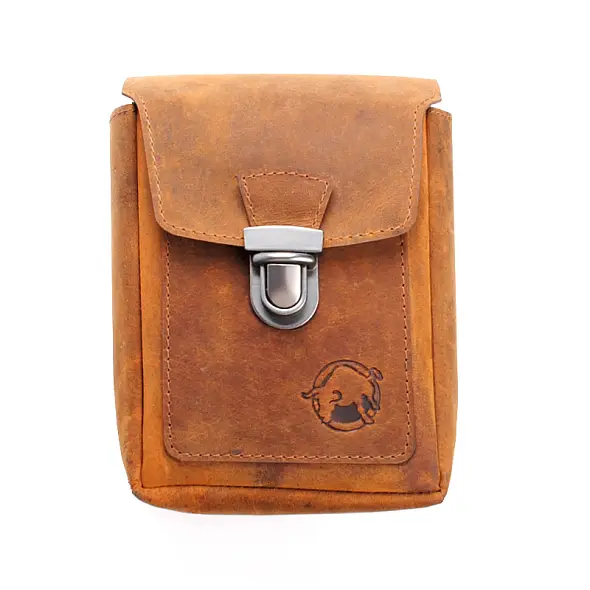 Brandy kožená kapsa na opasek Divoký býk