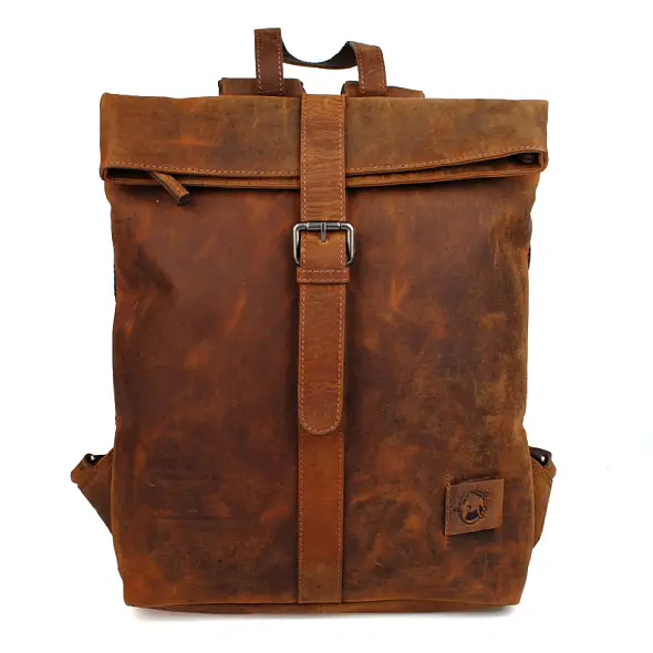 Brandy městský kožený batoh 