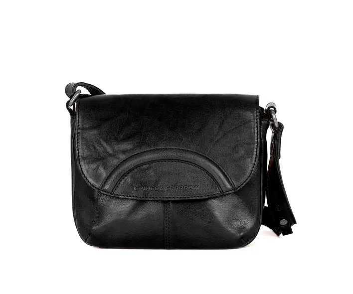 Černá kožená kabelka 50518000