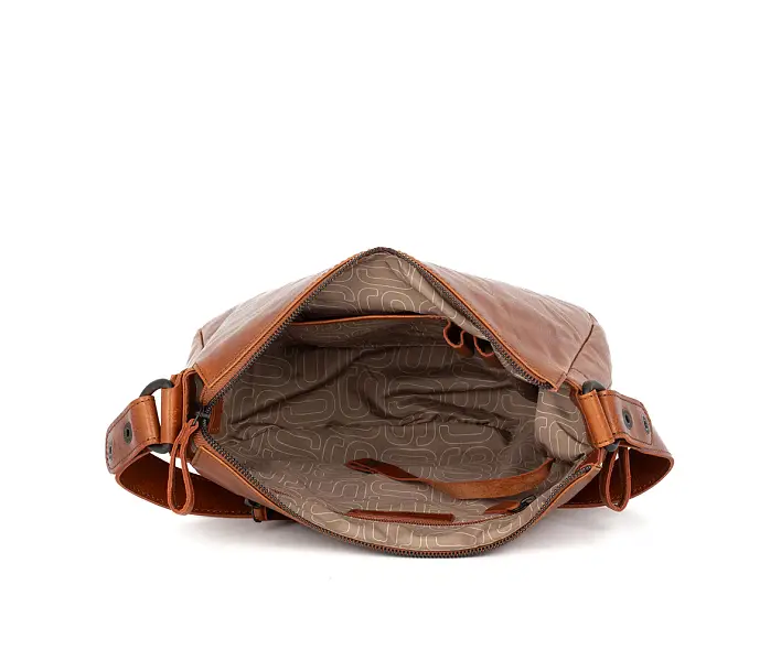 Černá kožená kabelka SPIKES & SPARROW