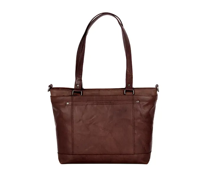 Hnědá kožene crossbody 58516001