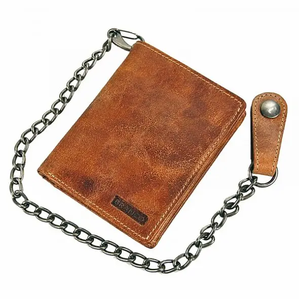 pánská kožená motorkářská peněženka 34013-hp