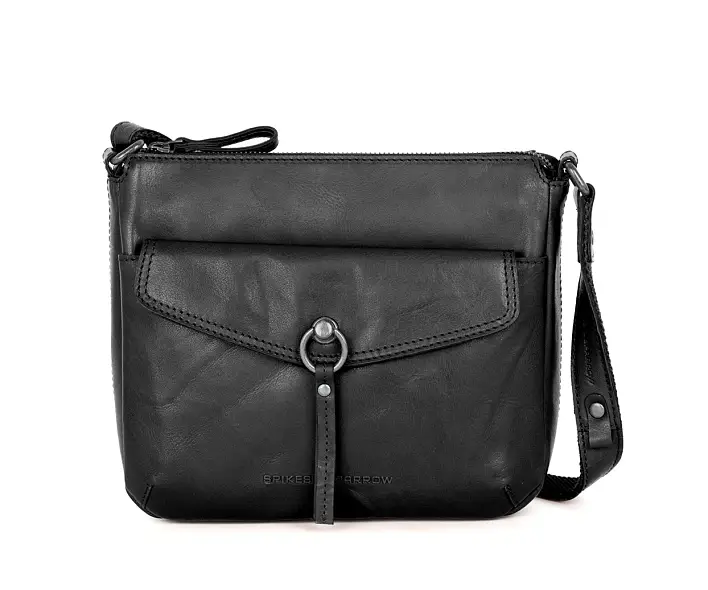 Černá kožená kabelka 60511000