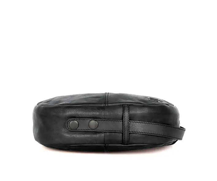 Černá kožená kabelka SPIKES & SPARROW 