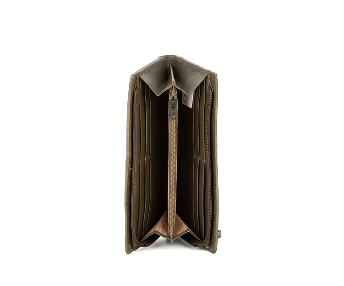 Zelená dámská kožená peněženka SPIKES & SPARROW 