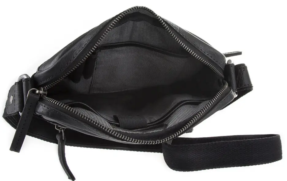 Tmavě hnědé kožené crossbody SPIKES & SPARROW