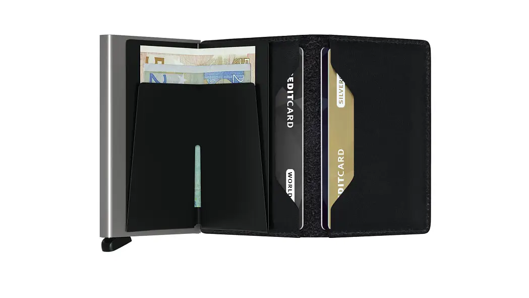 Černá peněženka SECRID Slimwallet Original Black SO-Black SECRID