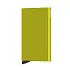 Žluté pouzdro na karty SECRID Cardprotector Lime