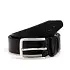 černý koženy opasek