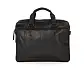 Černá kožená taška na laptop 48137000
