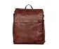 Hnědý cestovní kožený batoh 60703067