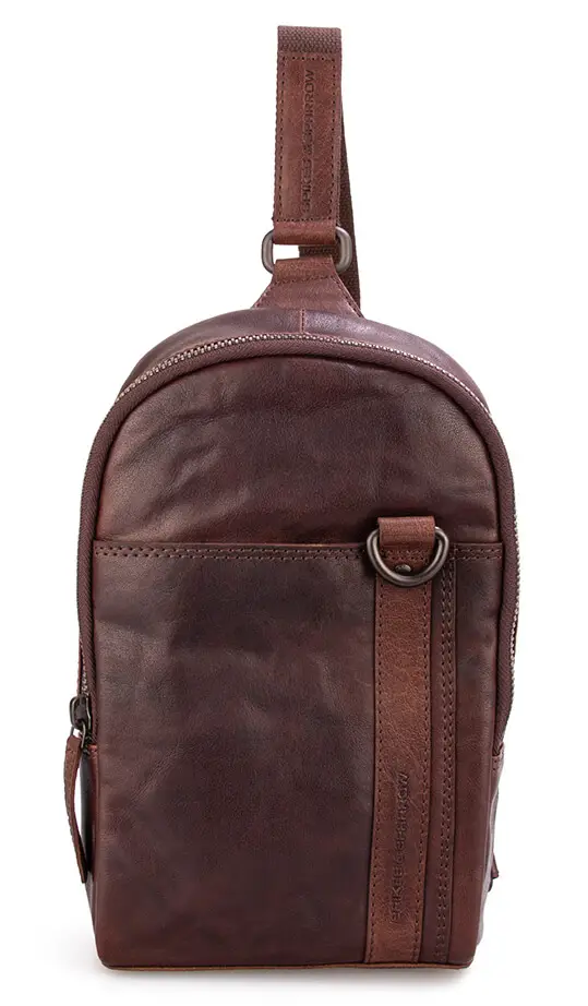 Kožený batoh s jedním popruhem 6955001