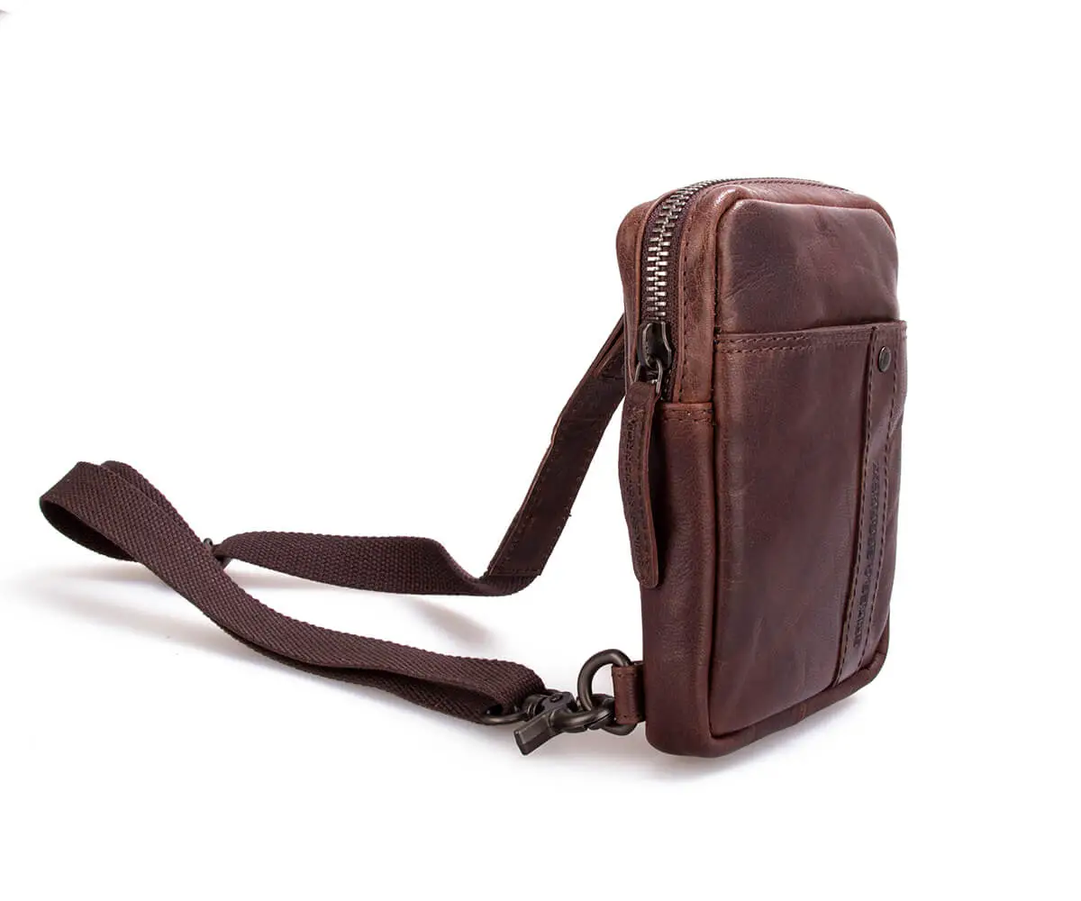 Kožená černá brašna SPIKES & SPARROW