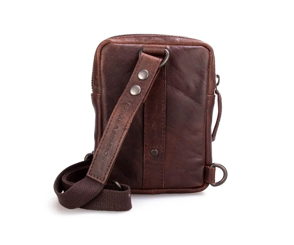 Kožená černá brašna SPIKES & SPARROW