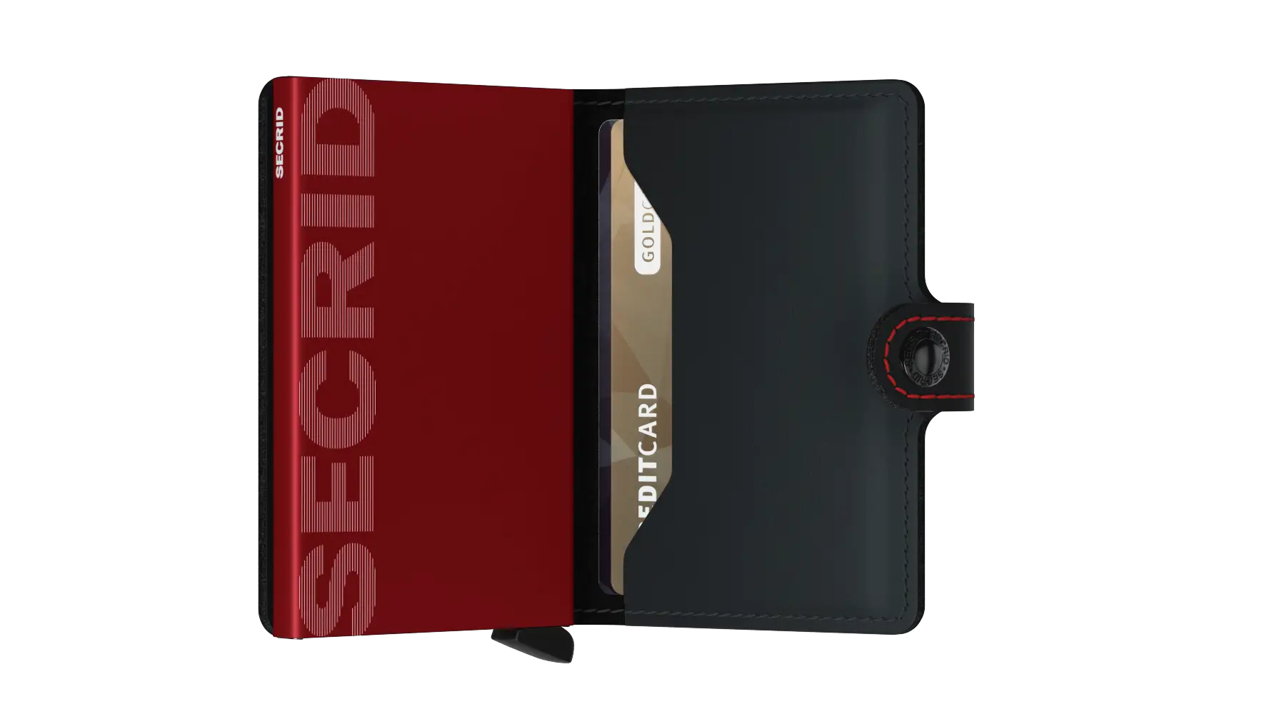 Peněženka SECRID Miniwallet Matte MM-Black&Red SECRID