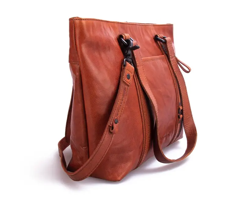 Černá kožená kabelka SPIKES & SPARROW