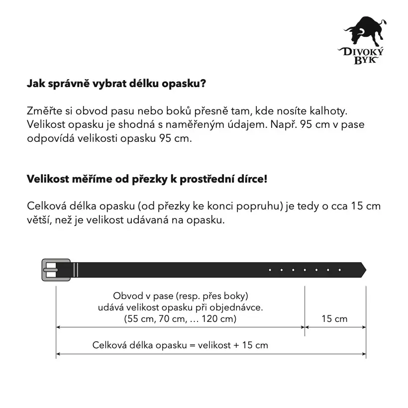 Pánský kožený hnědý opasek 40mm