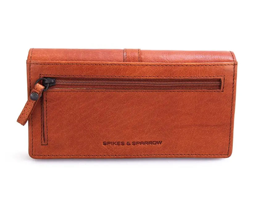 Hnědá kožená peněženka SPIKES & SPARROW